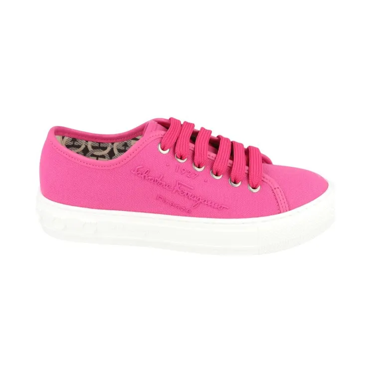Ferragamo Mediterranean Low-Top Sneakers Pink (030250-751272-1C)