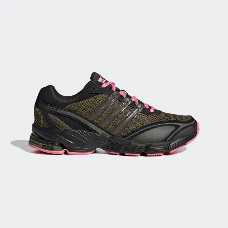 Adidas Supernova Cushion 7 Core Black / Focus Olive / Bliss Pink (GW6863)