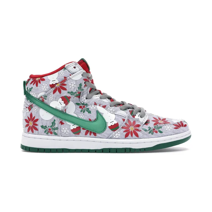 Nike Dunk High SB PRM Ugly Christmas Sweater (635525-036)