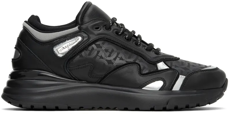 Salvatore Ferragamo Black Gancini (748830 20550)