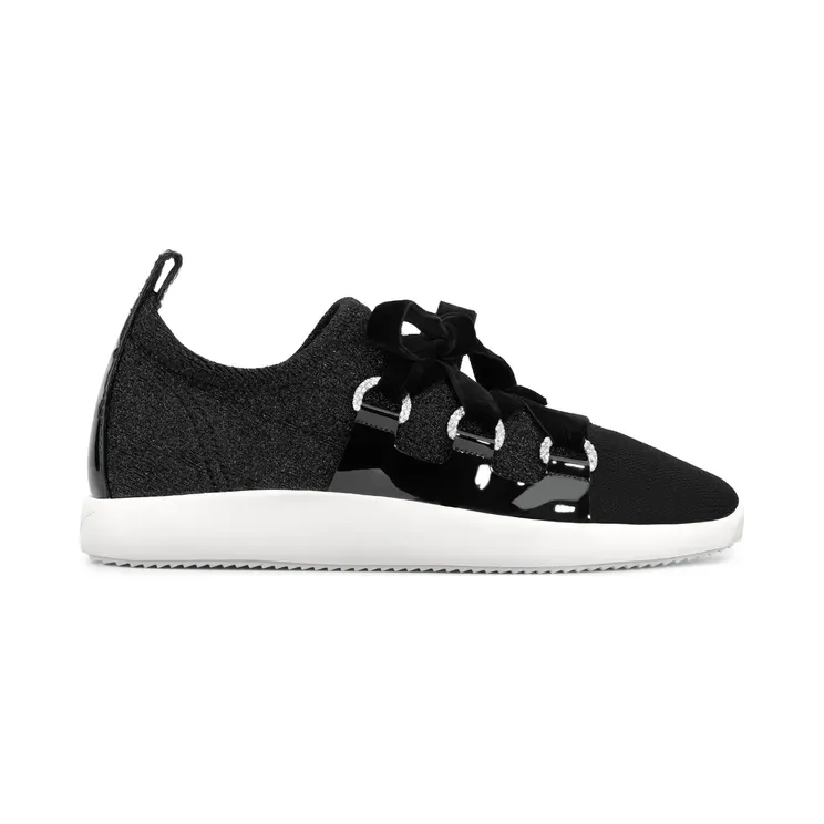 Giuseppe Zanotti Maggie gebreide “Black” (RW70092001)