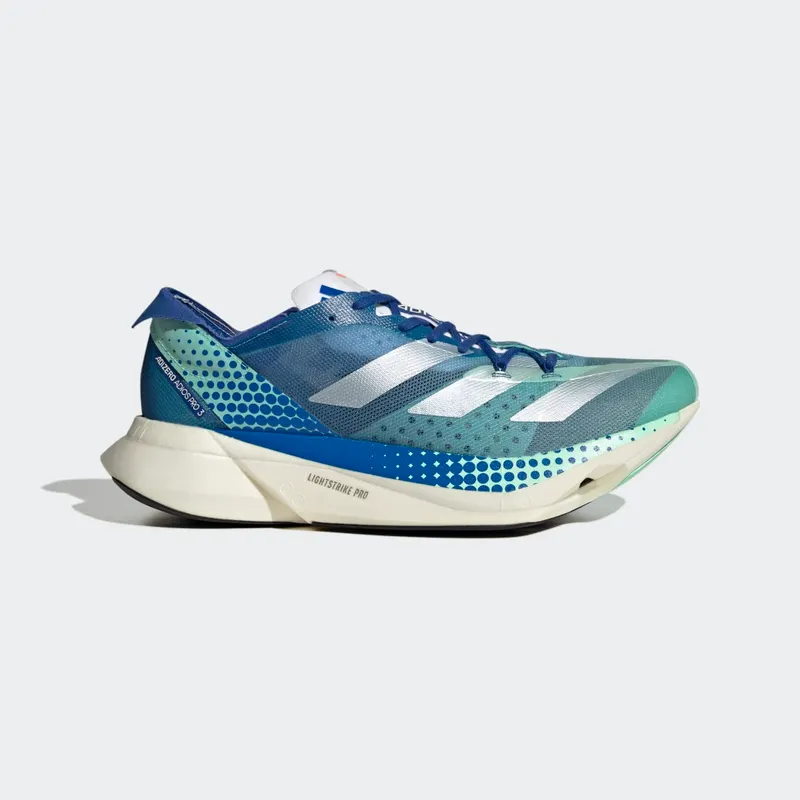 adidas Adizero Adios Pro 3 Pulse Mint / Zero Metalic / Royal Blue (GW7260)