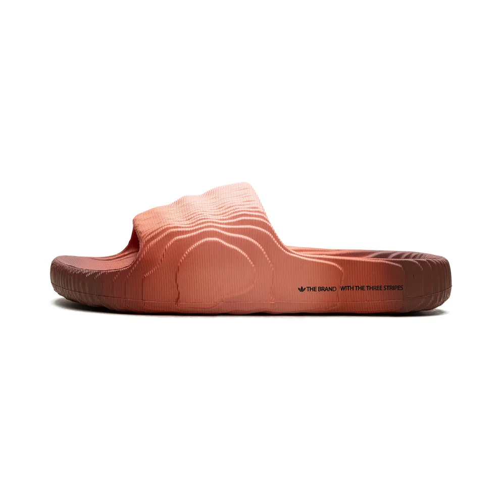 Adidas Adilette 22 Slides Wonder Clay / Wild Sepia / Core Black (IG7492)