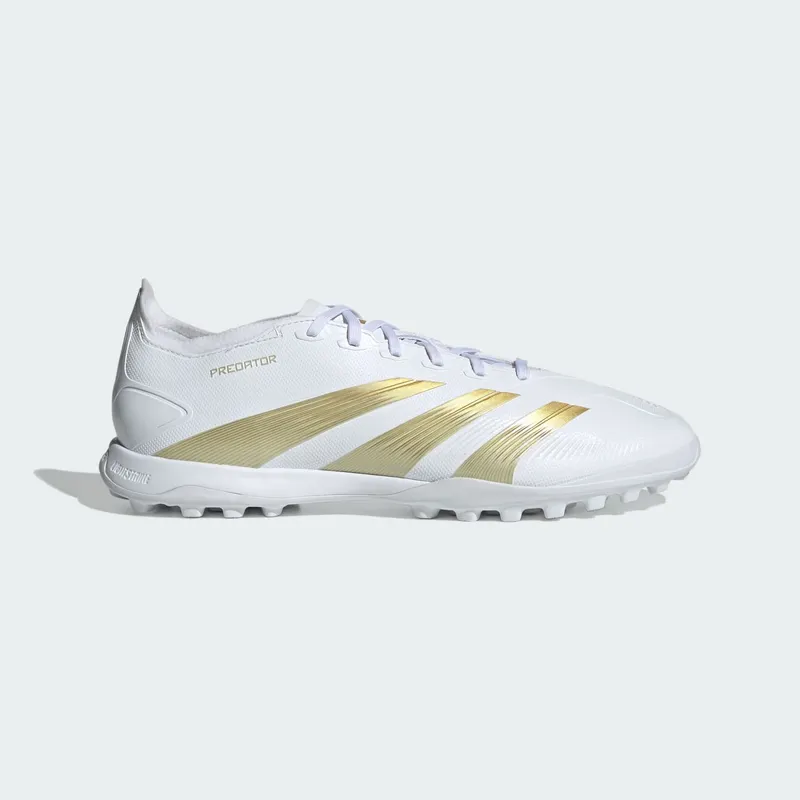 adidas Predator League Turf Cloud White Gold Metallic Sandy Beige Met (IF6378)