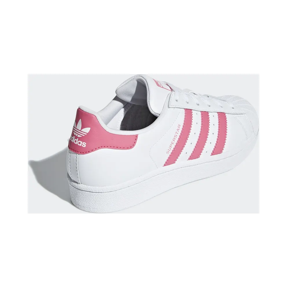 adidas Superstar Cloud White Real Pink (GS) Cloud White/Real Pink/Real Pink (CG6608)