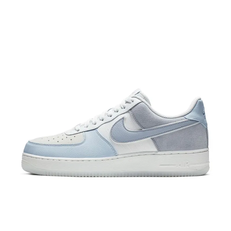 Nike Air Force 1 Low Light Armory Blue Obsidian Mist Light Armory Blue/Obsidian Mist-Off White (AO2425-400)