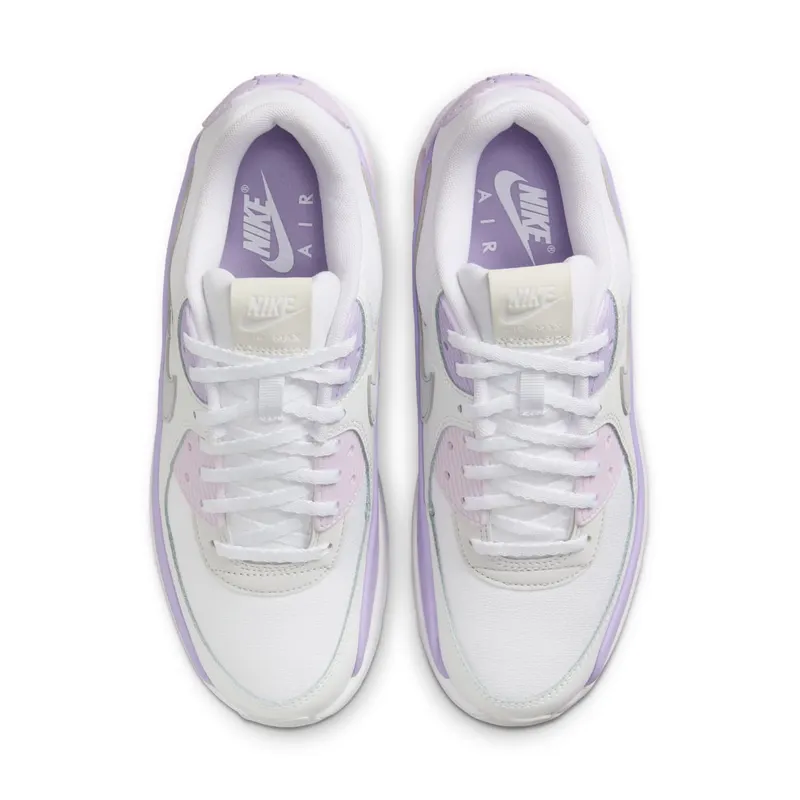 Nike Air Max 90 LV8 White Hydrangeas Summit White Wolf Grey (FD4328-113)