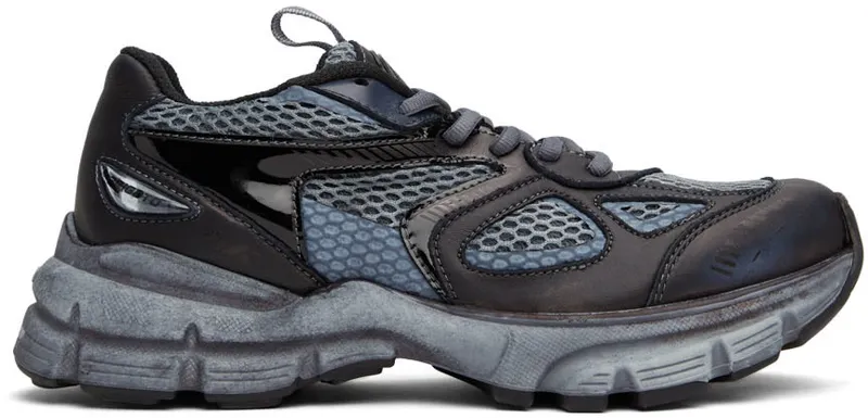 Axel Arigato SSENSE Exclusive Black Marathon Sneakers (93067)