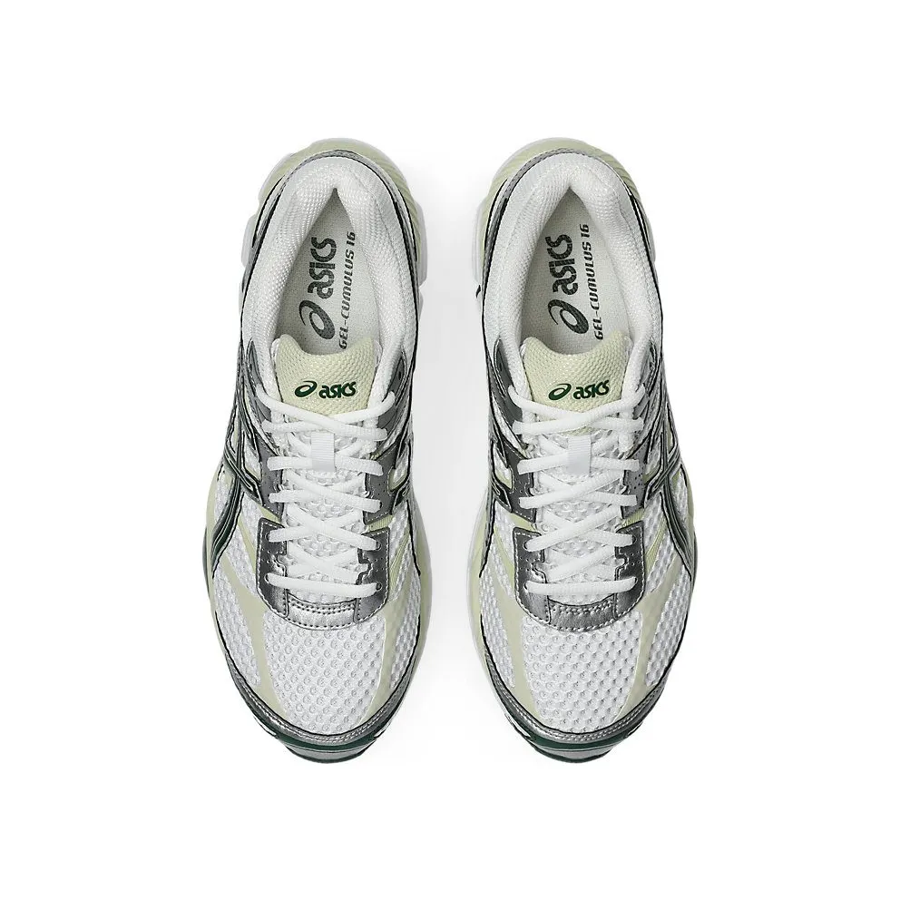 ASICS GEL-CUMULUS 16 “White / Forest Night” (1203A733-105)