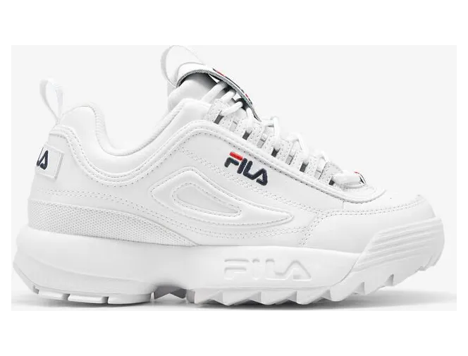 Fila Disruptor 2 White Navy Red