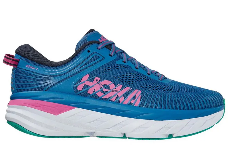 Hoka One One Bondi 7 Vallarta Blue Phlox Pink (W) (1110519-VBPP)