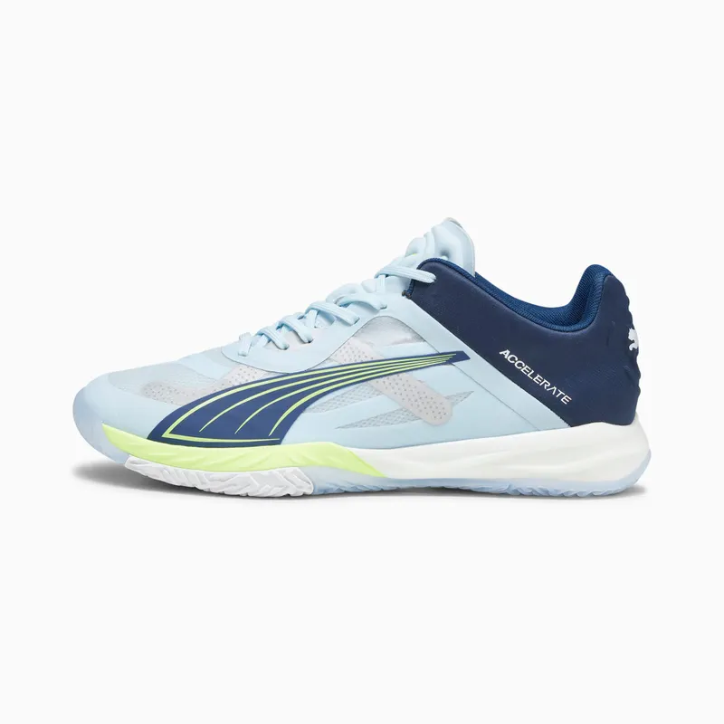 Puma Accelerate Nitro Sqd Indoor Shoes Blue/White/Silver (10729301)