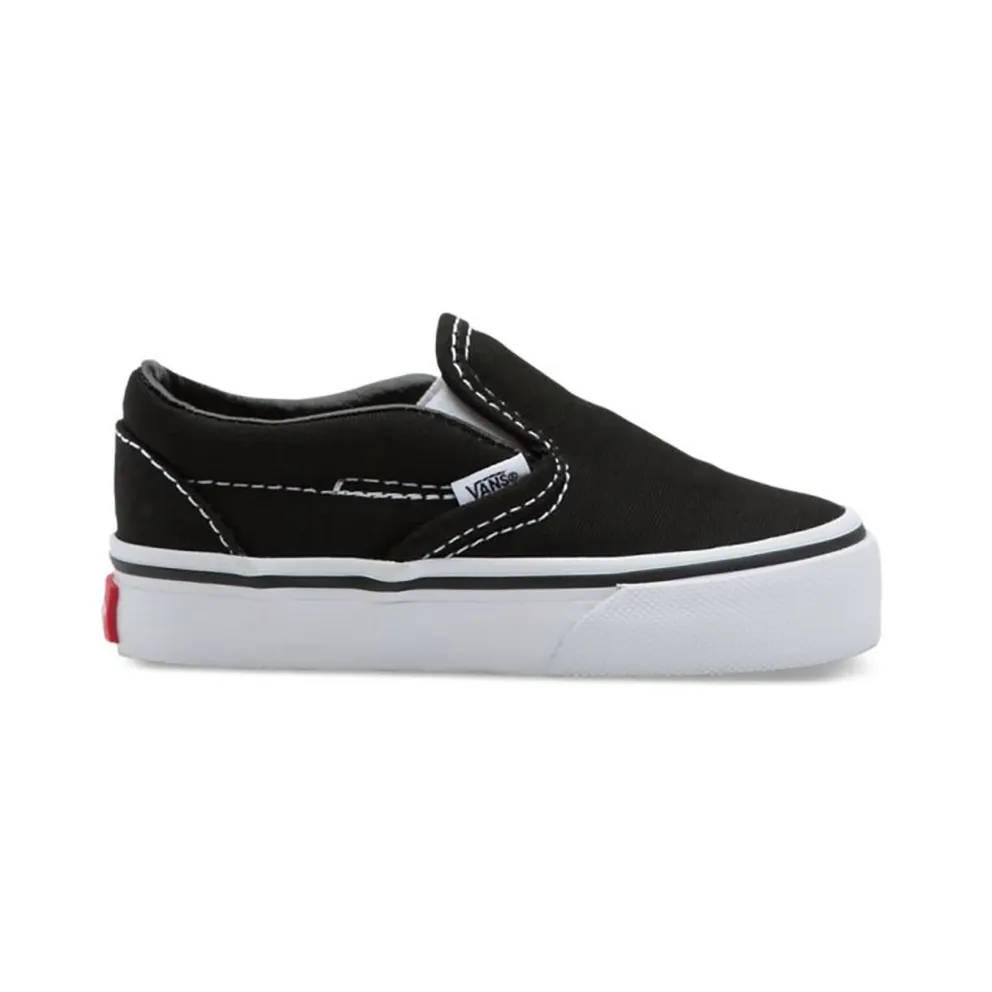 Vans Classic Slip-On Black White (TD) Black/White (VN000EX8BLK)