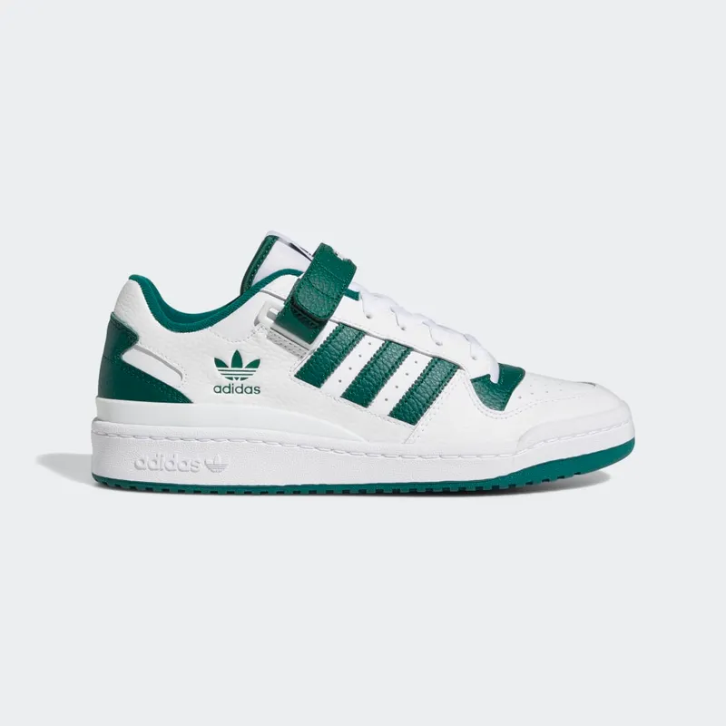adidas Forum Low Cloud White / Collegiate Green / Cloud White (GY5835)
