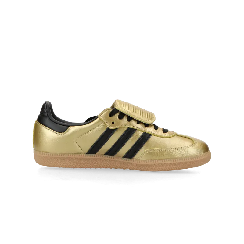 adidas Samba LT W “Gold Metallic” (gold / black / gum) – JH5708