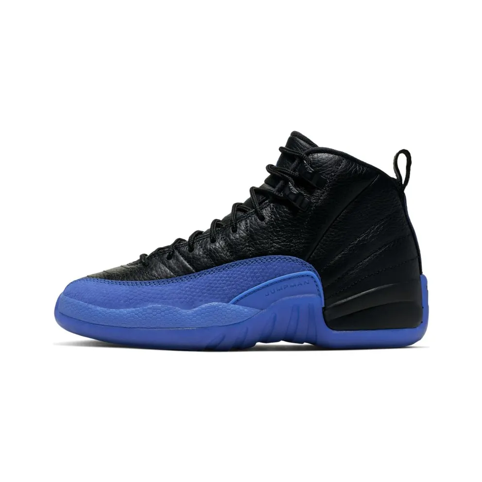 Jordan 12 Retro Black Game Royal (GS) Black/Game Royal-Black (153265-014)