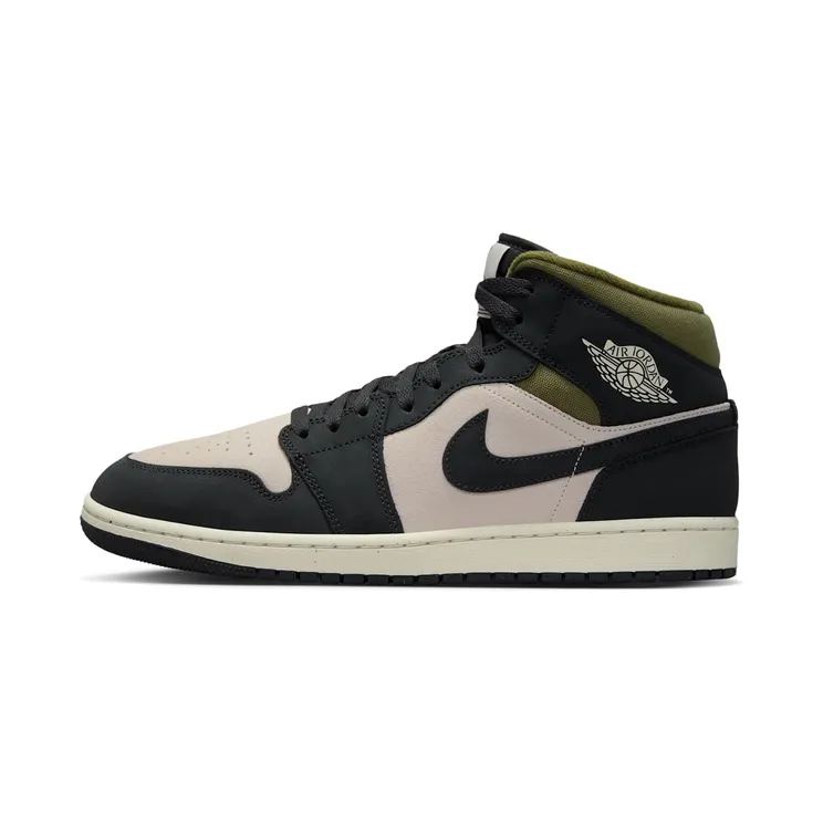 Air Jordan 1 Mid SE “Light Orewood Brown / Medium Olive / Sail / Off-Noir” (HV4091-102)