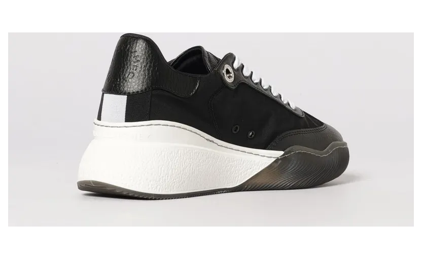 Stella McCartney Recycled Fabric Sneakers Black (810612E002621000) (2)