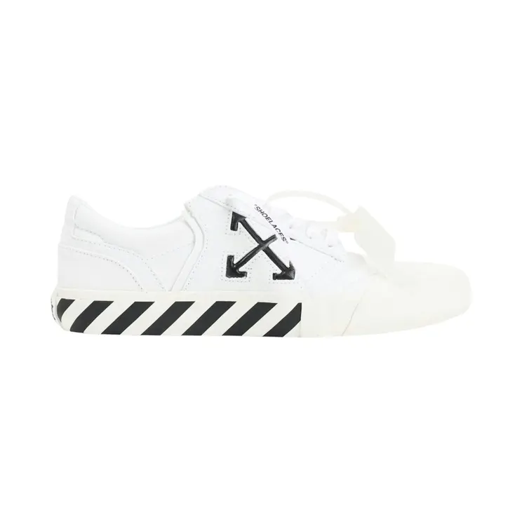 OFF-WHITE Vulc Low White Black FW25 (OMIA2A2F25FAB0010110)