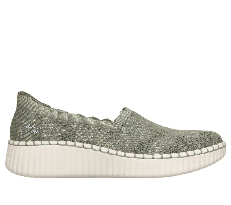 Skechers Slip-ins: Wilshire Blvd – True Charm – Olijf (100904 OLV)