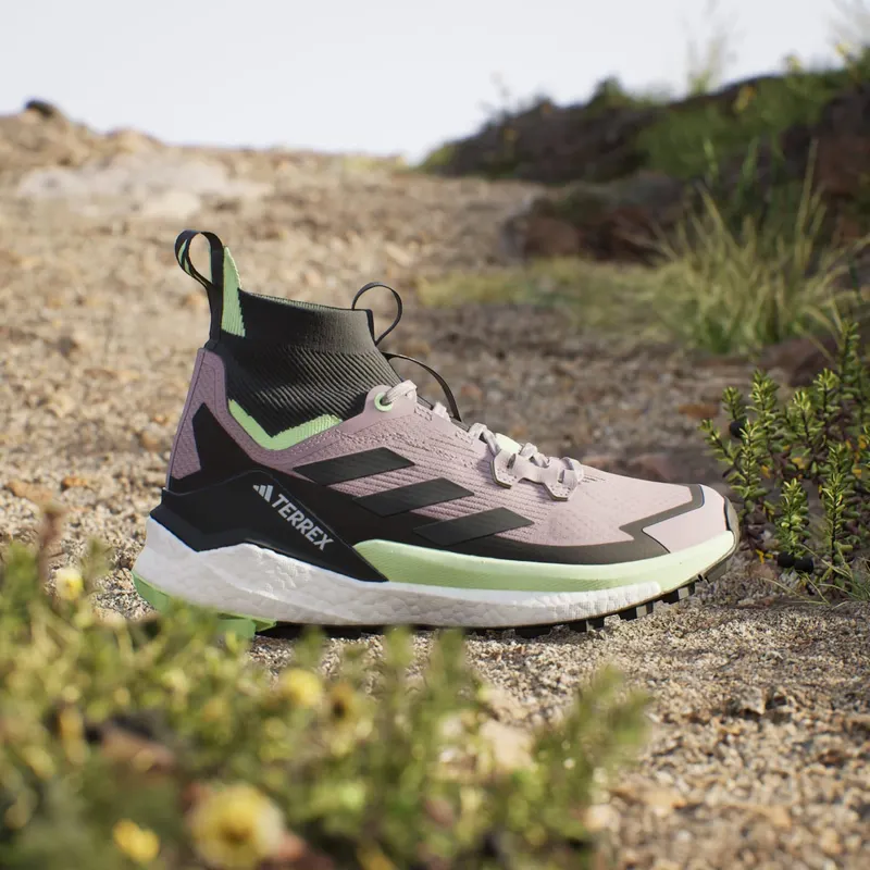 adidas Terrex Free Hiker 2.0 Preloved Fig Carbon Green Spark (IE5119)