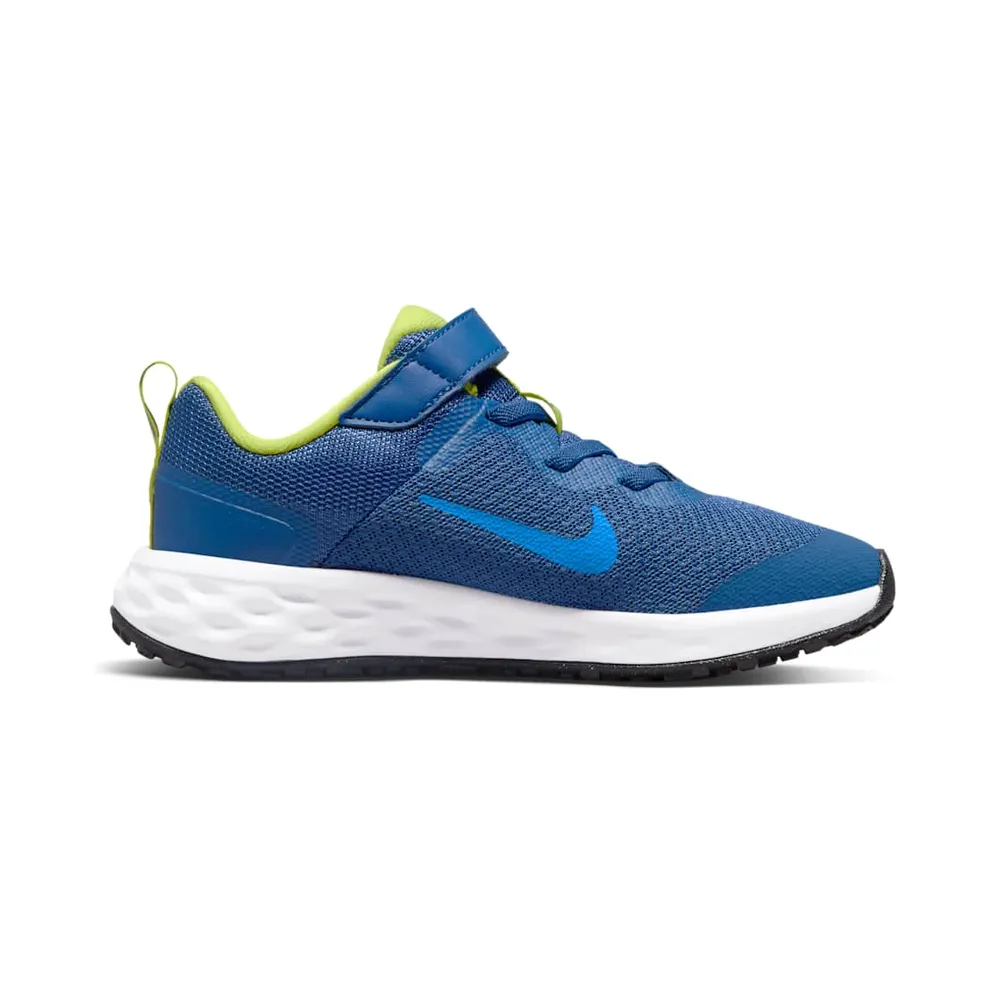 Nike Revolution 6 Younger Kids’ Blue 50% Sustainable Materials (DD1095-401)