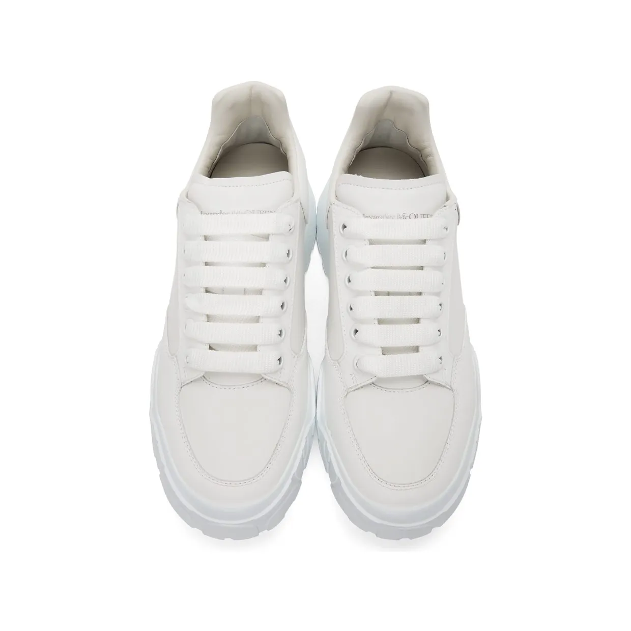 Alexander McQueen White Court Trainer 9000 OPT.WH (634619WHZ94) (5)