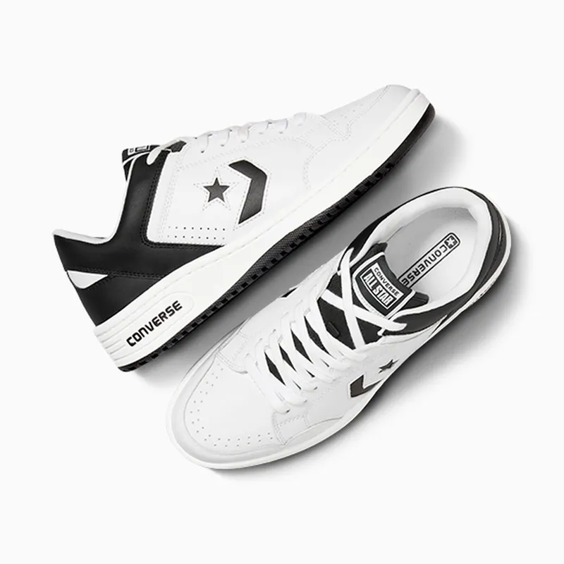 Converse Weapon Leather Ox “White Black” (A10203C)