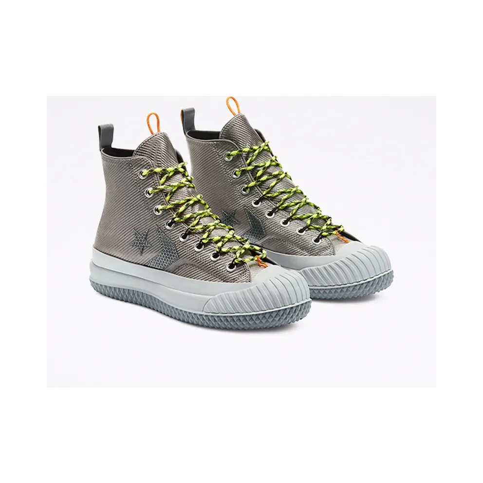 Converse Bosey MC High ‘Metallic Vis – Grey Silver’ Grey/Grey/Orange (169528C)