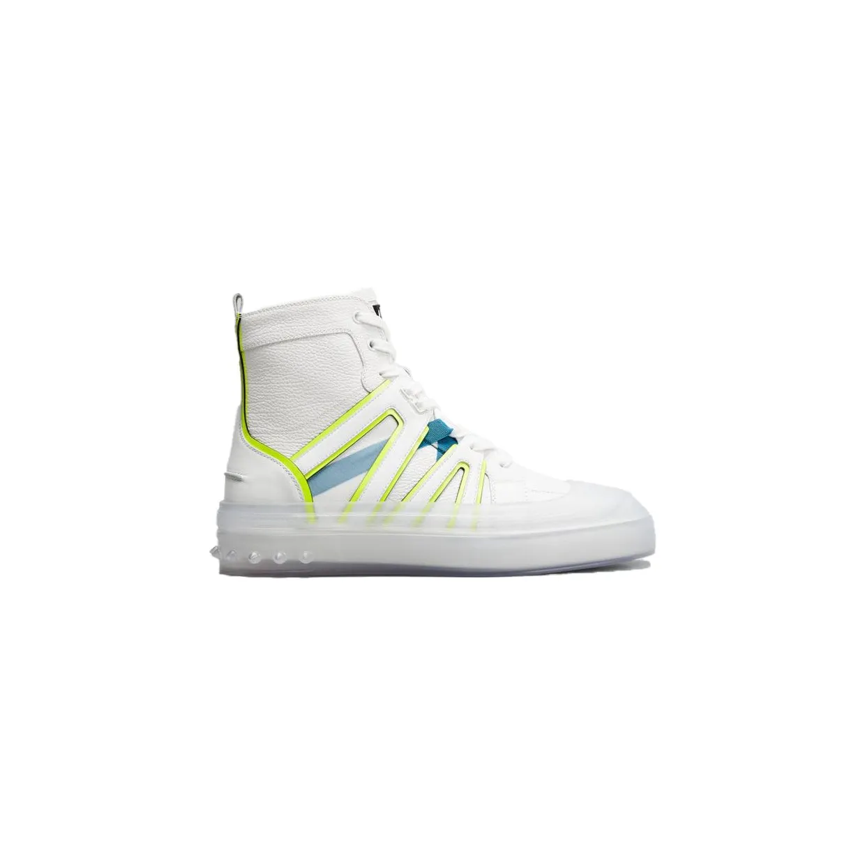 Christian Louboutin Vida High Top White Neon (3211027 W222 W53)