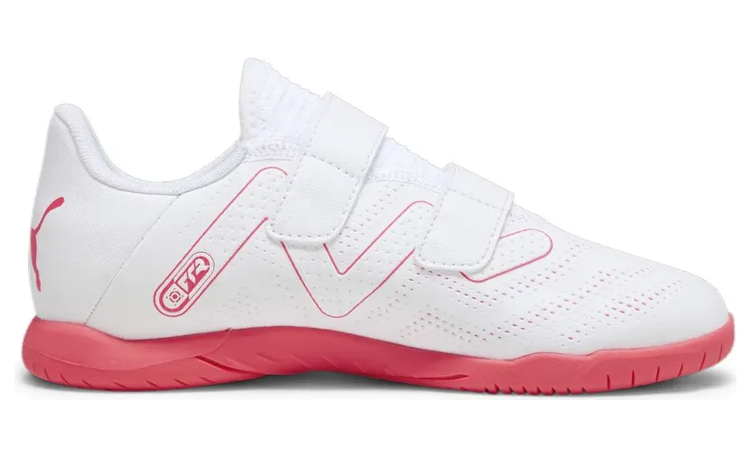 Puma Future Play It V Junior Kinder Multinockenschuhe, weiß, Größe 28 (107395)