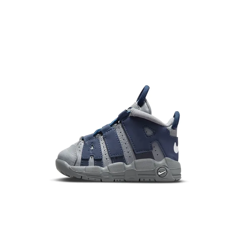 Nike Air More Uptempo Cool Grey Midnight Navy (TD) (DM3319-009)