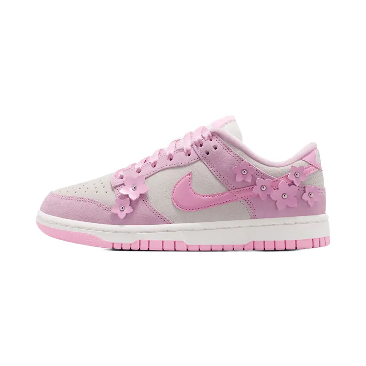 Nike Dunk Low Womens Femme Pink Flower: clean roze zomer-Dunk