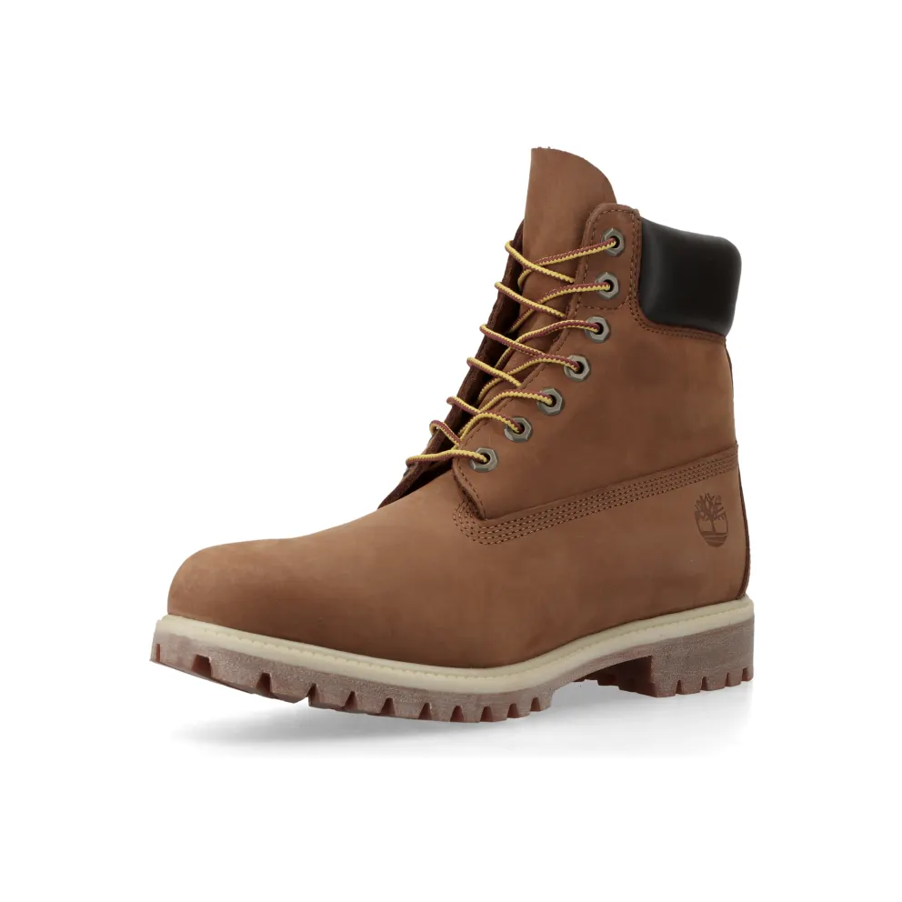 Timberland Premium 6 Inch Lace Up Waterproof Boot (dark wheat nubuck) – TB172066EBL1