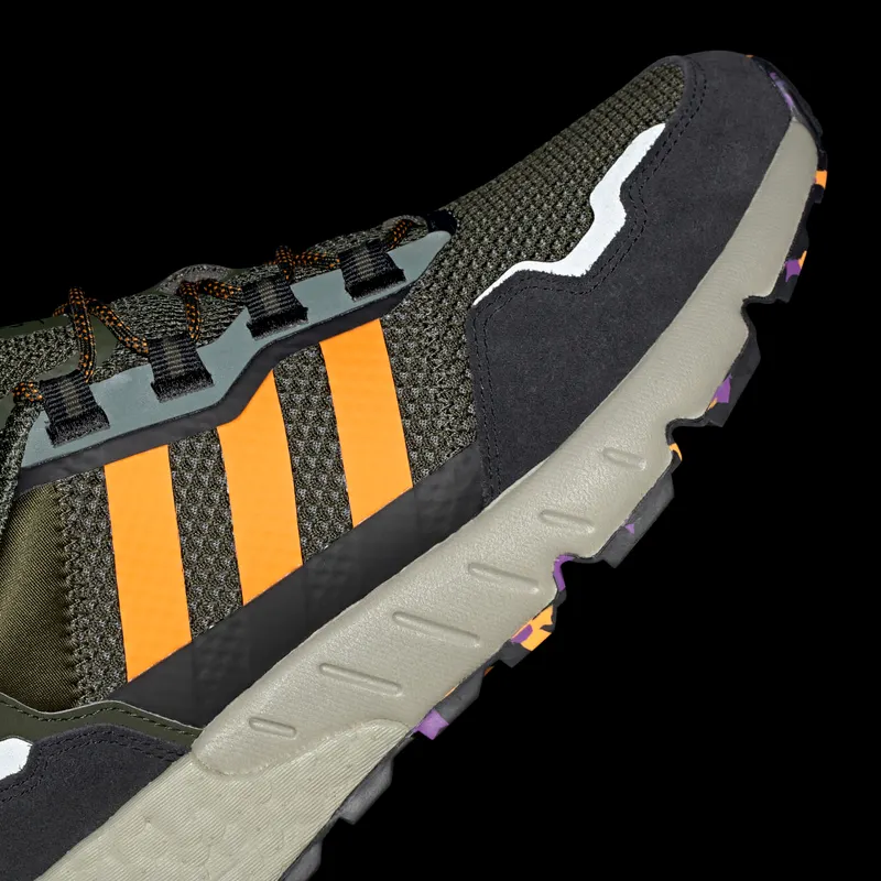 Adidas ZX 1K BOOST Core Black / Active Purple / Orange Rush (GZ3546)