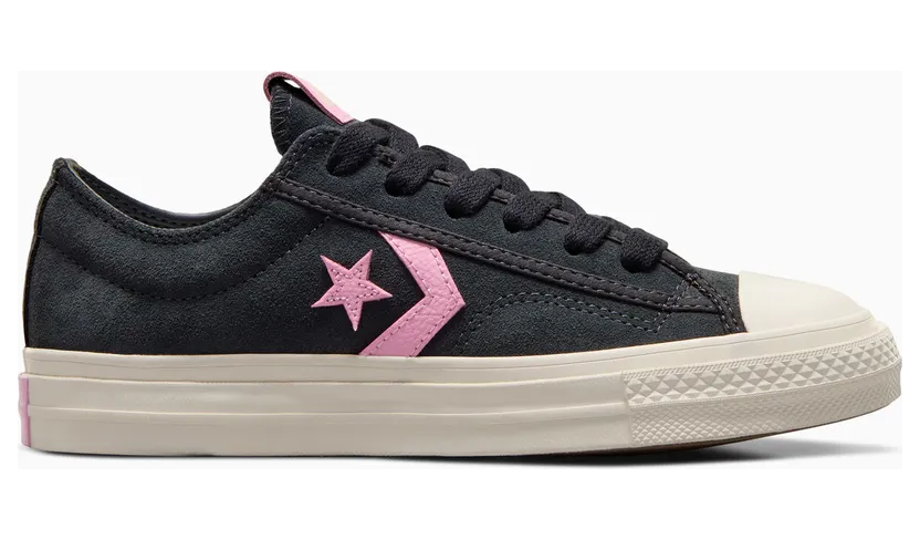 Converse Star Player 76 Black & Pink Shadow Woods/Egret/Tongue Tied (A12474C)