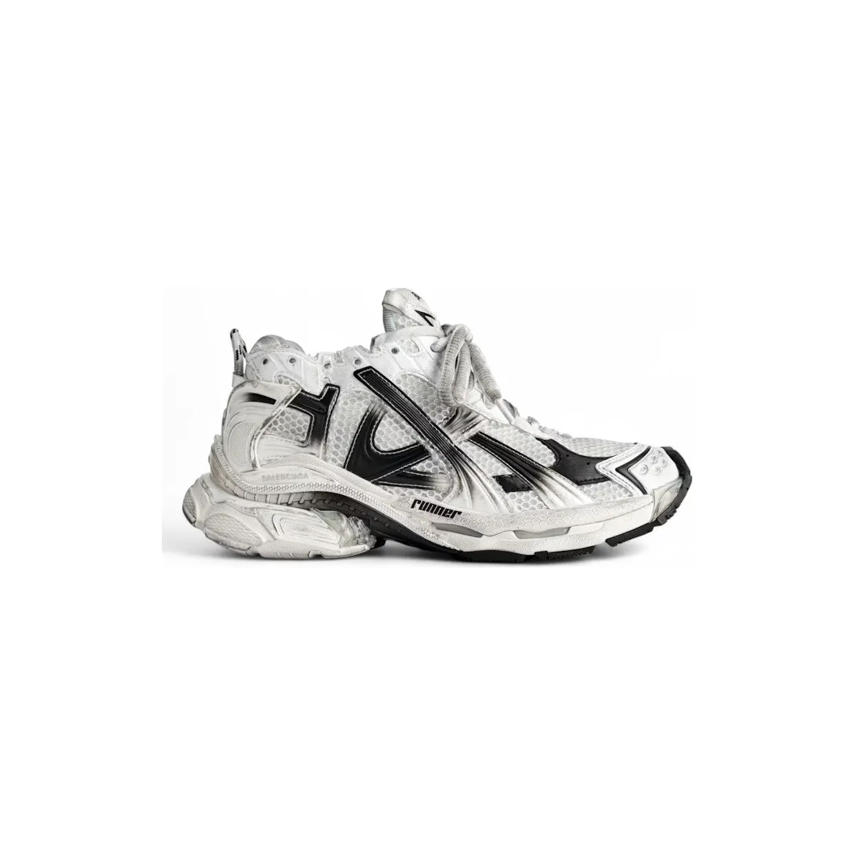 Balenciaga Runner Gardient White Black (772767 WRUNG 9010)