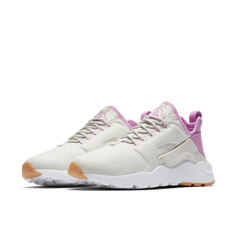 Nike W Air Huarache Run Ultra Light Bone Orchid Gum Yellow (W) Light Bone/Orchid Gum Yellow (819151-009)