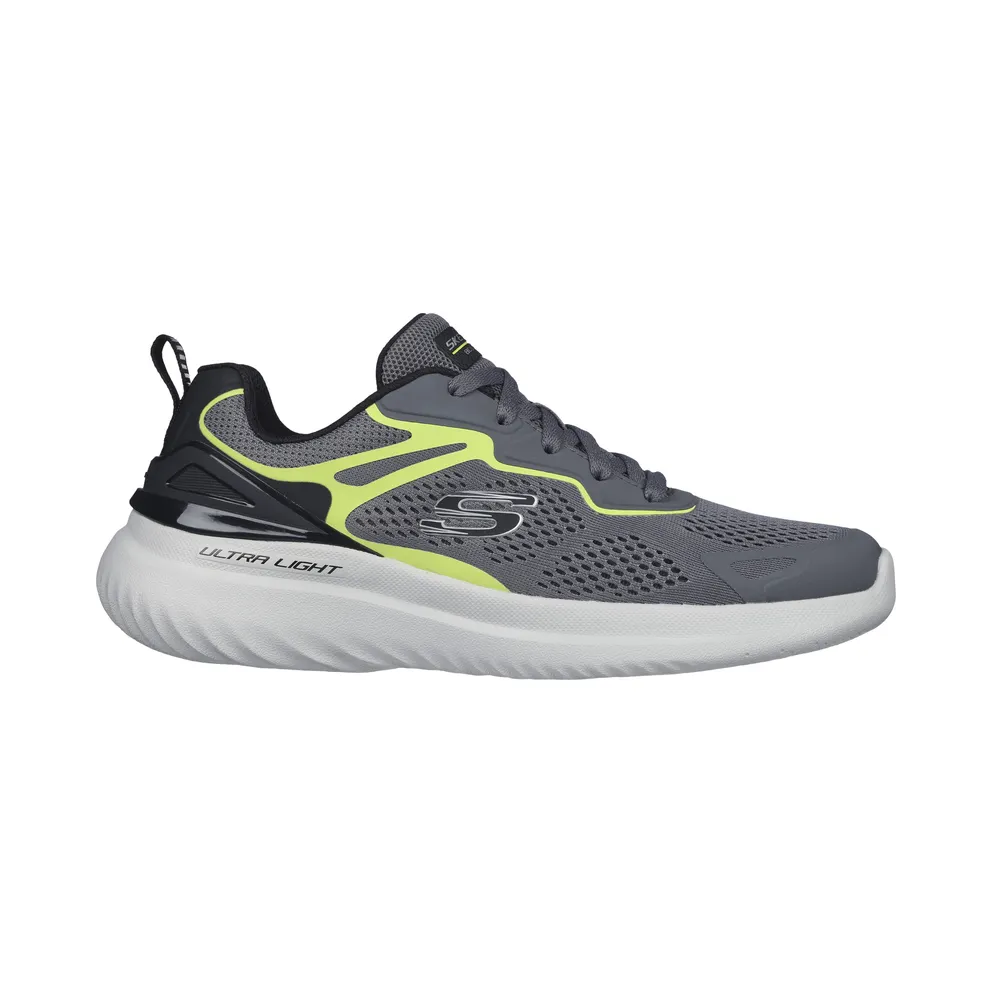 Skechers Bounder 2.0 – Andal – Houtskool / Limoen (232674 CCLM)