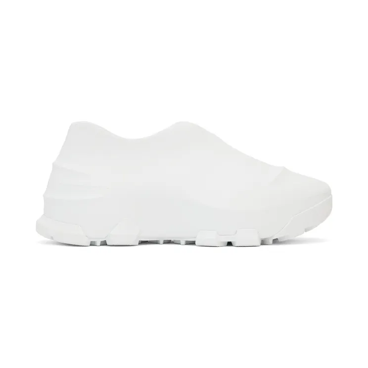 Givenchy White Monumental Mallow Low-Top Sneakers (BHZ013H1A6100)