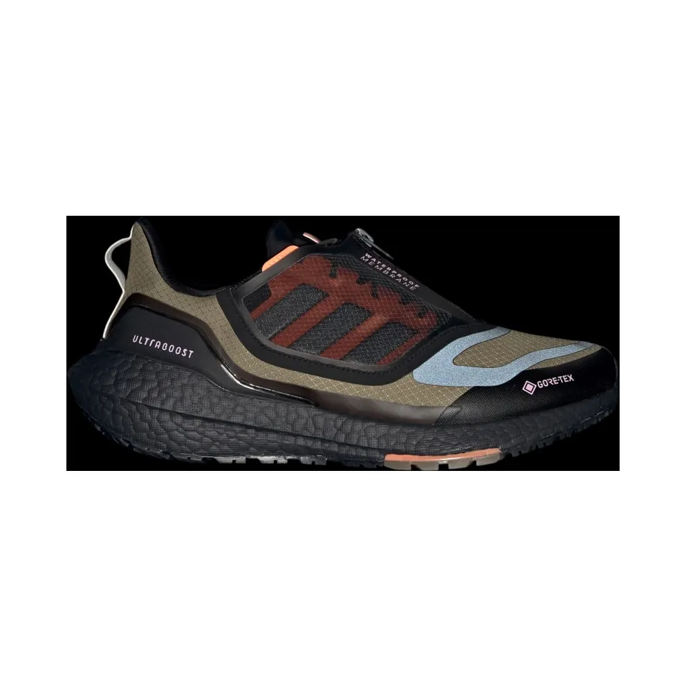 adidas Ultraboost 22 GORE-TEX Orbit Green / Night Metallic / Beam Orange (GZ6876)