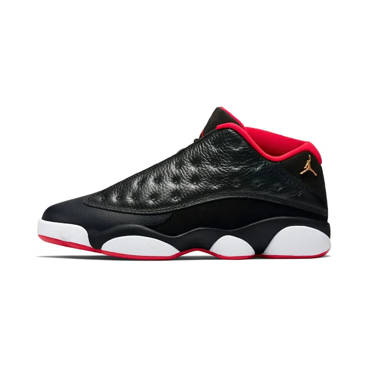 Air Jordan 13 Retro Low Bred “Black / University Red / White / Metallic Gold” (310810-027)