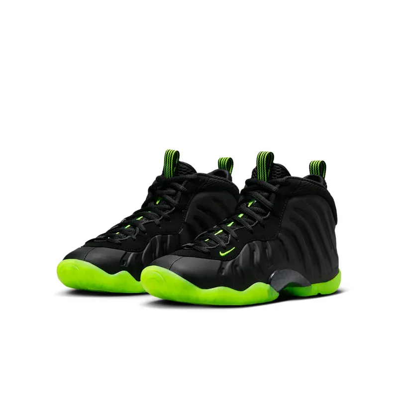 Nike Little Posite One GS “Black Volt” (HF0977-001)