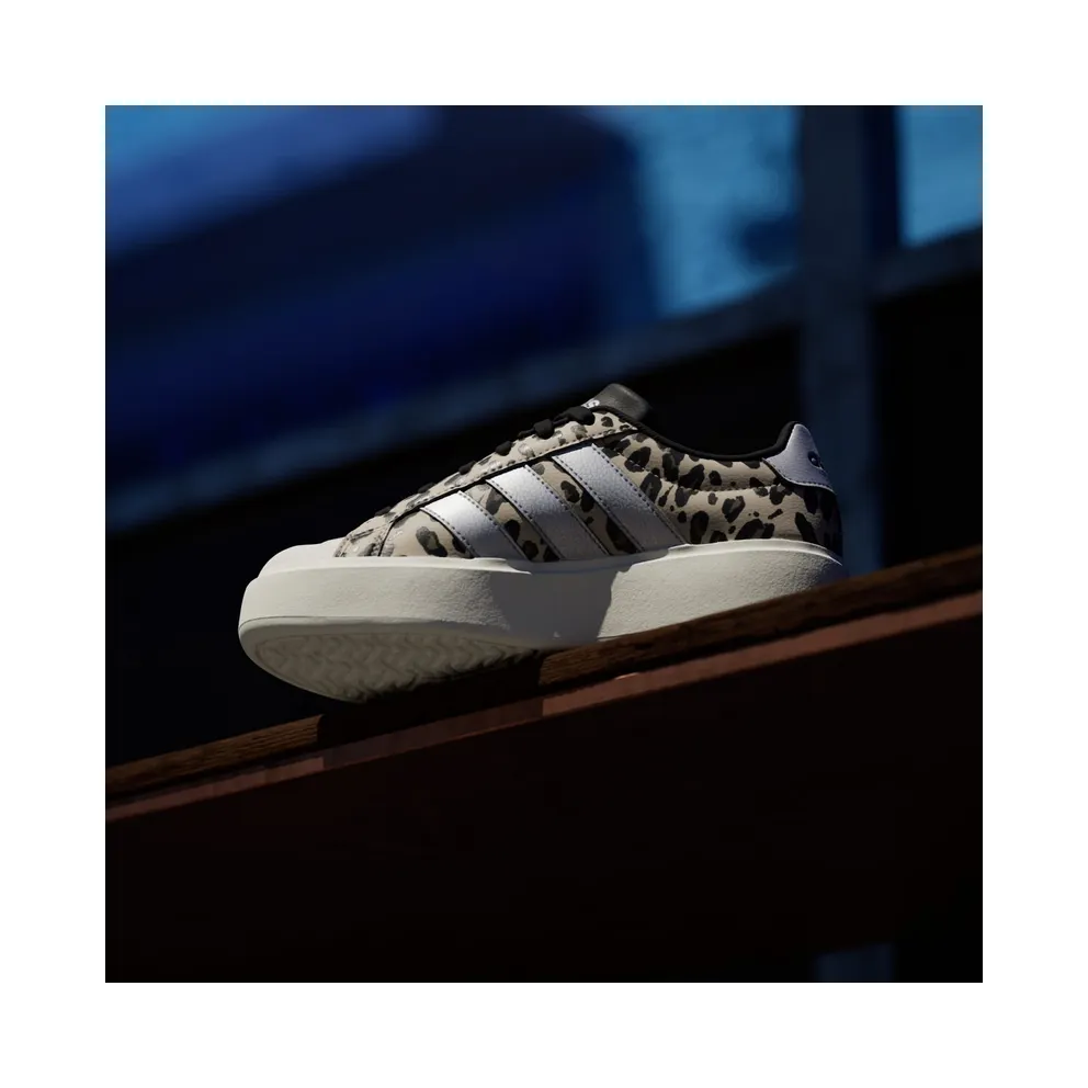 Adidas STREETTALK BOLD Shoes JUNIOR Crystal Linen / Silver Metallic / Core Black (KI0050)