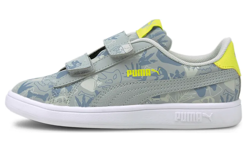 Puma Smash v2 Archeo Summer kinderen Grijs (368792-02)