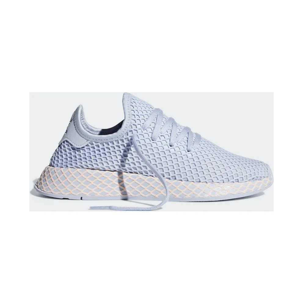 adidas Deerupt Aero Blue Clear Orange (W) Aero Blue/Aero Blue/Clear Orange (B37878)