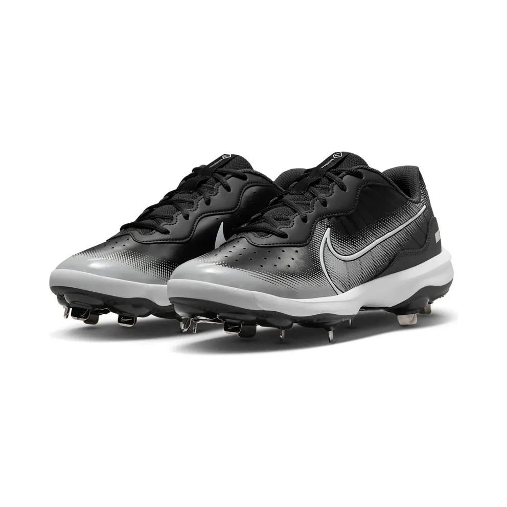 Nike Alpha Huarache Varsity 4 Low “Black Dark Smoke Grey” (DJ6516-010)