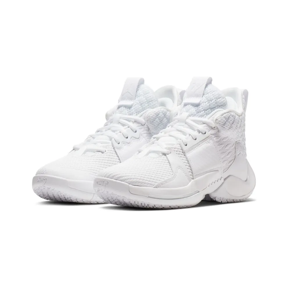 Jordan Why Not 0.2 White (GS) White/Off White-Platinum Tint (AO6218-101)