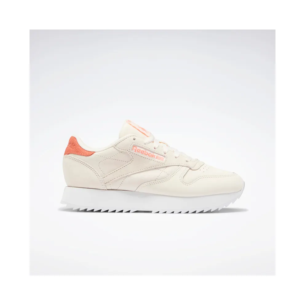 Reebok CL LTHR RIPPLE Ceramic Pink / Twisted Coral / White (FZ0847)