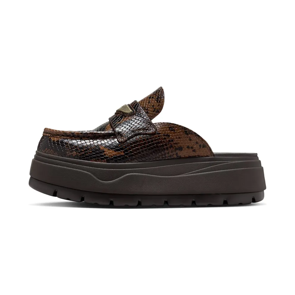 Jordan Mule Croc Velvet Brown (IB1497-200)